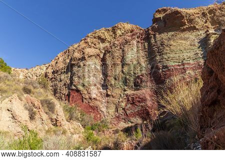 Montnegre Ravine In The Term Of Xixona (alicante).