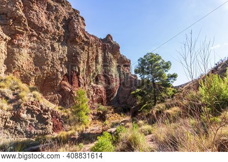 Montnegre Ravine In The Term Of Xixona (alicante).