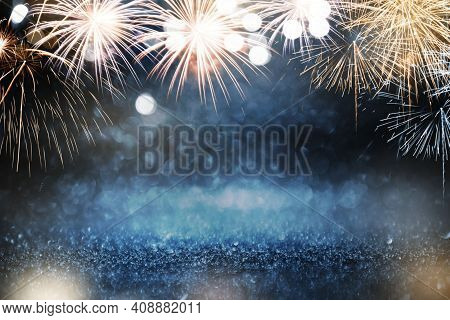 2021 Background, Happy New Year Background. 2021 Text Background For Social Media Post, Illustration
