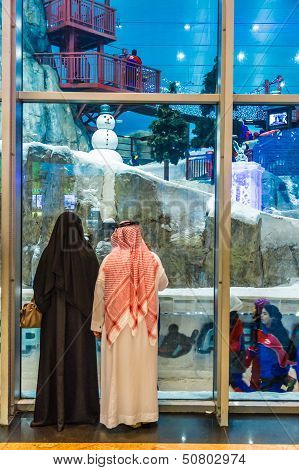 Ski Dubai Is An Indoor Ski Resort With 22,500 Square Meters Of Ski Area