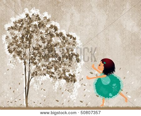 Dancing girl