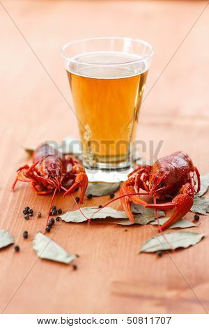 Boiled Crawfish With Beer