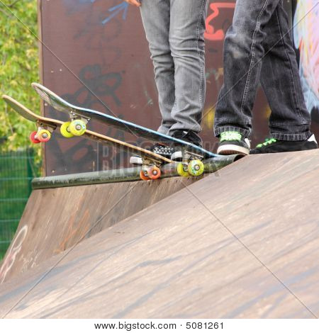 Skateboardisté připraveno k zahájení