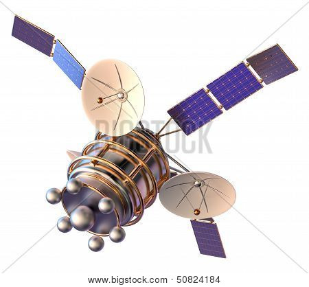 3D model of an artificial satellite of the Earth