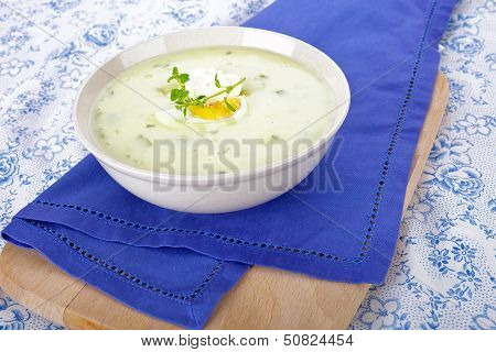 Green soup