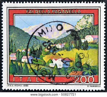 Italy - Circa 1982: A Stamp Printed In Italy Shows Fai, Circa 1982