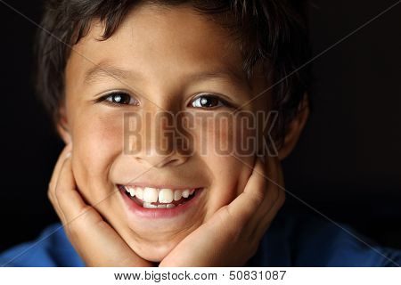 Portrait Of Young Boy - Chiaroscuro Series