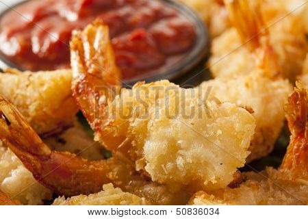 Fried Organic Coconut Shrimp