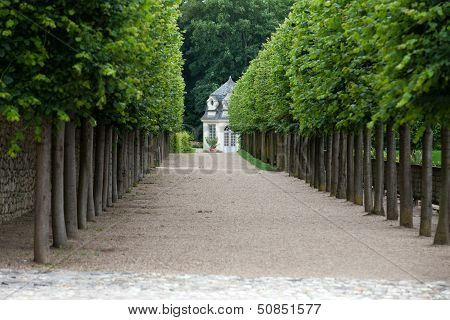 Splendid decorative gardens at castles in France