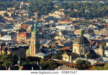 City Of Lvov, Top View