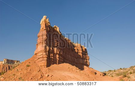 Sandstone rock outcrops in New Mexico