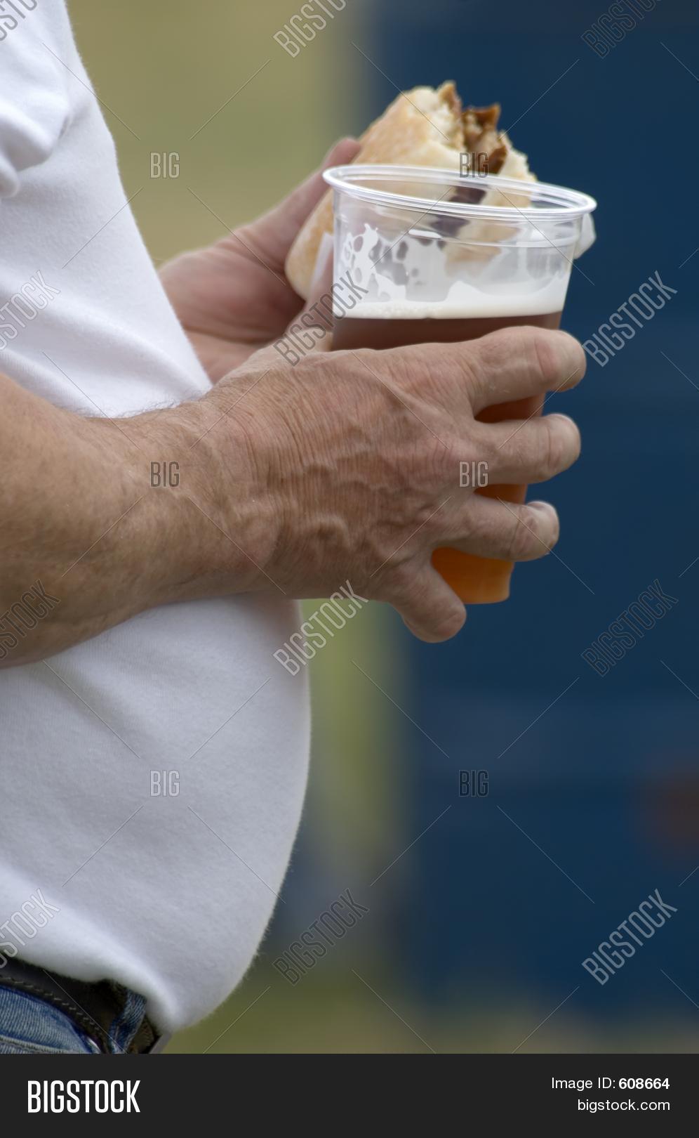 Beer, Burger, Belly Image & Photo (Free Trial) Bigstock