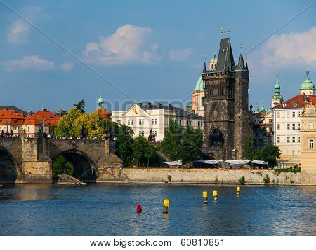 Old Town Bridge Tower At Charles Bridge