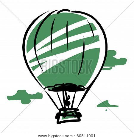 balloon in the sky