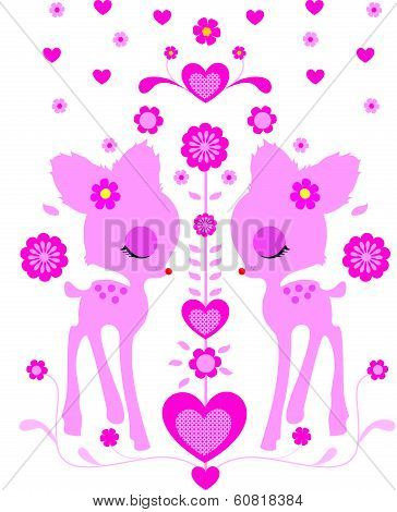 Two Fawns