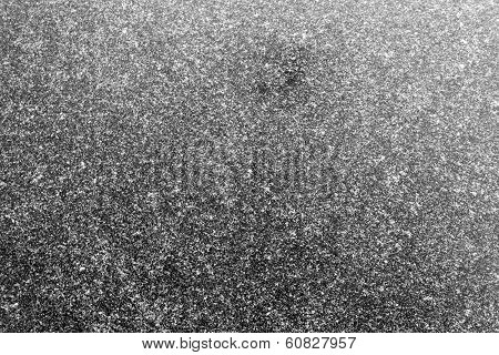 Frost Water Close Up