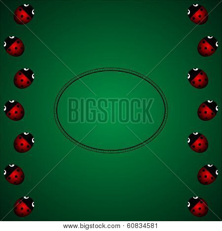 Ladybugs Frame