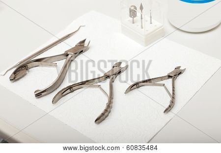 Toenails Tools Of A Chiropodist