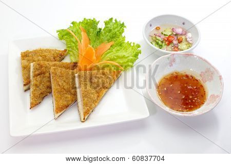 Thai Food Fish Cake  (Tod Mun Pla)