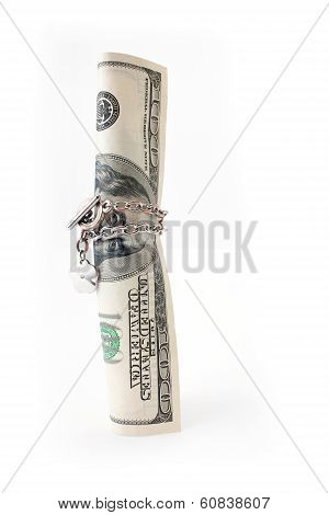 Money Entwisted By Chain