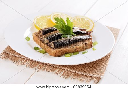 Sprats Sandwiches