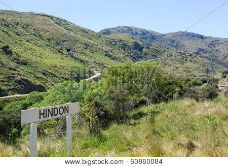 Railway Up Taieri Gorge New Zealand