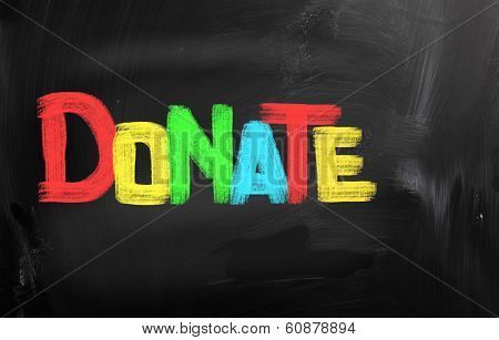 Donate Concept