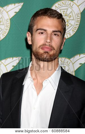 LOS ANGELES - FEB 28:  Theo James at the 2014 Publicist Luncheon at Beverly Wilshire Hotel on February 28, 2014 in Beverly Hills, CA