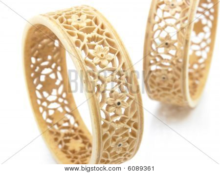 Ensemble de bracelets en ivoire