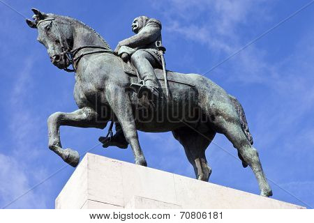 Marshal Ferdinand Foch Statue In Paris
