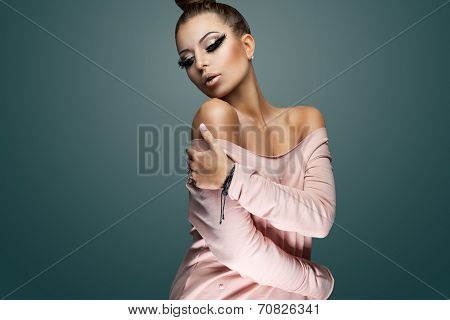 Beautiful And Glamorous Woman
