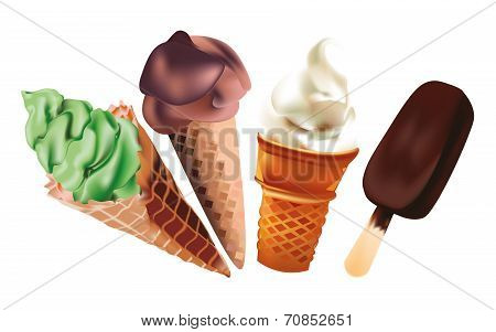 ice cream collection