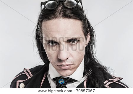 Portrait Of Victorian Costume Character