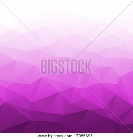 Abstract Gradient Purple Geometric Background.