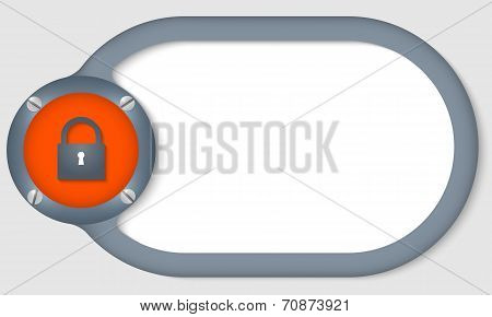 Circular Text Frame For Any Text With Padlock