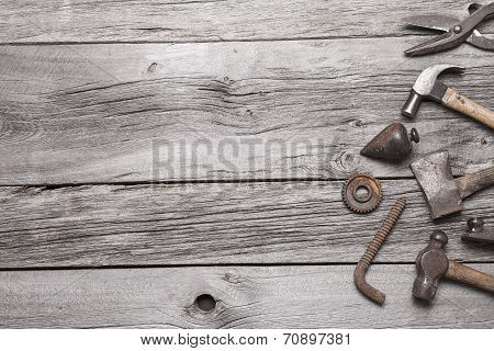 Vintage Tool Border