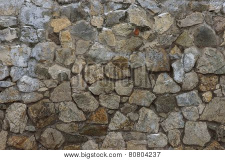 The old brick masonry