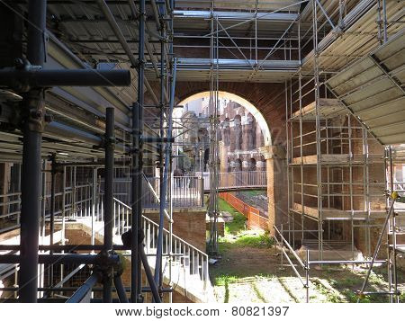Portico Ottavia In Rome