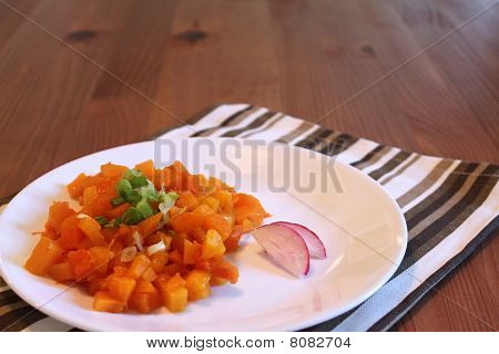 Squash, uvařené dýně