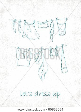 ?ard With Clothes.