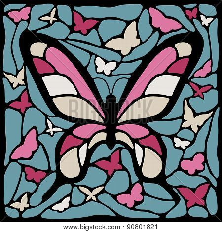 Abstract butterfly
