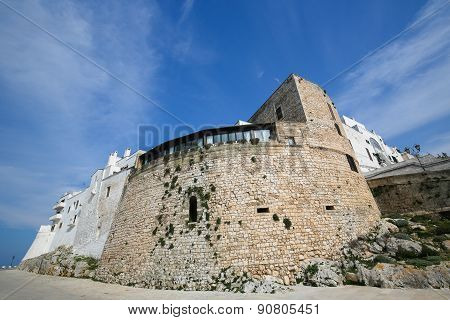 City Walls Of Ostuni, Puglia, Italy