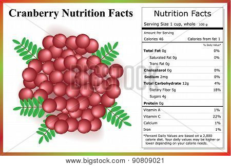 Cranberry Nutrition Facts