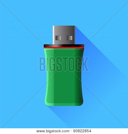 Green Memory Stick