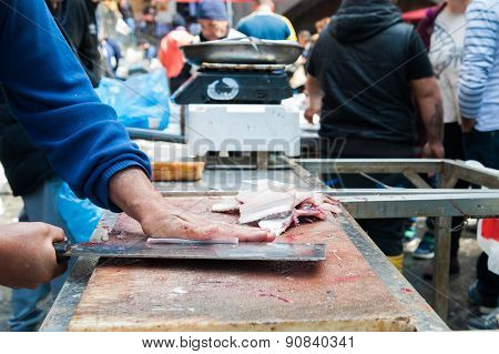 Catania fish market