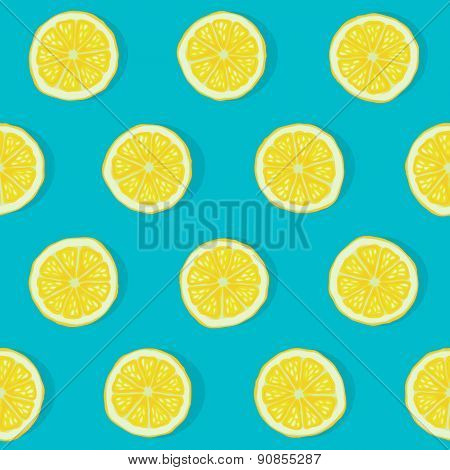 lemon seamless pattern