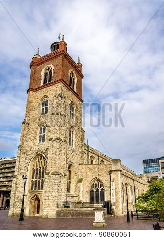 St Giles-without-cripplegate Church In London - England
