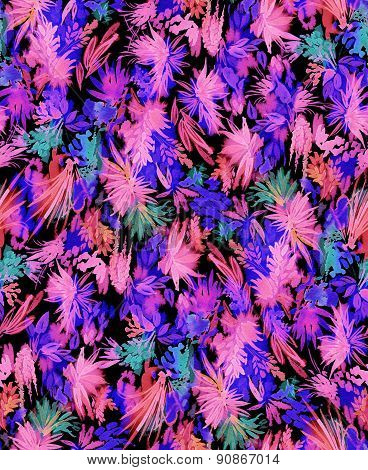 Artistic Tropical Pattern.