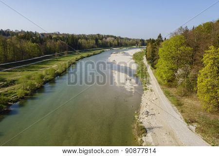 Isar river
