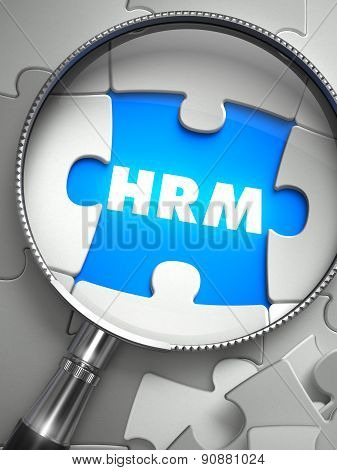 HRM - Missing Puzzle Piece through Magnifier.